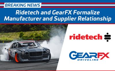 Ridetech and GearFX Formalize Manufacturer and Supplier Relationship